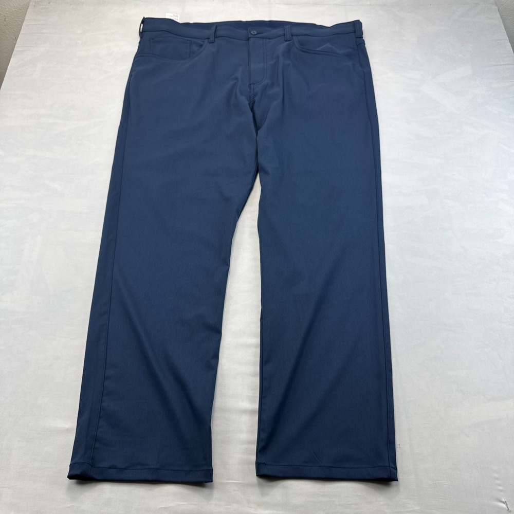 Jack Nicklaus Golf Pants Mens 40x30 Blue Performance Flat Front Straight Leg